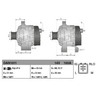DENSO DAN1011 Generator