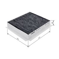 BOSCH 1 987 432 364 Filter, Innenraumluft
