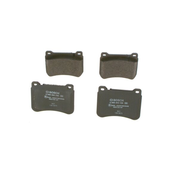 BOSCH 0 986 494 166 Bremsbelagsatz, Scheibenbremse