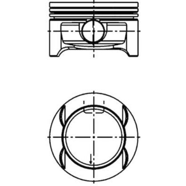 KOLBENSCHMIDT 40386600 Kolben