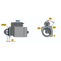 BOSCH 0 986 021 590 Starter