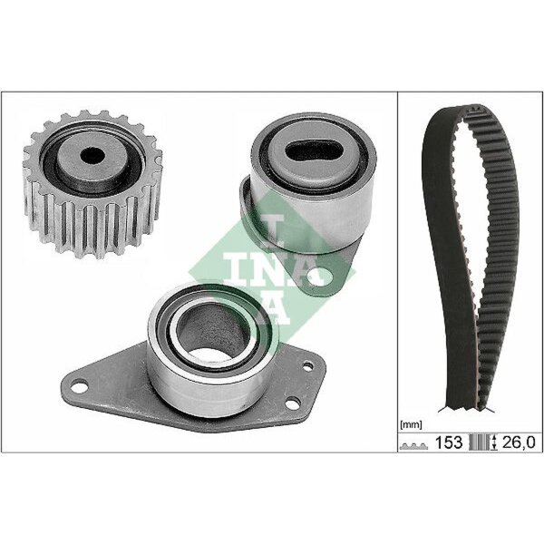 Schaeffler INA 530 0038 10 Zahnriemensatz