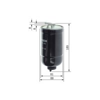BOSCH 0 450 906 442 Kraftstofffilter