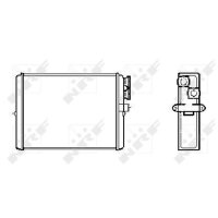 NRF 53559 Wärmetauscher, Innenraumheizung