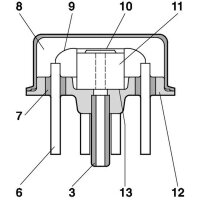 BOSCH 0 261 230 112 Sensor, Kraftstoffdruck