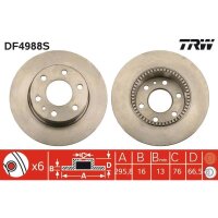 TRW DF4988S Bremsscheibe