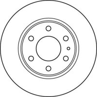 TRW DF4988S Bremsscheibe