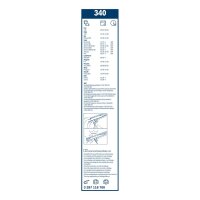 Scheibenwischer Satz BOSCH 3 397 118 700 Twin 340/340mm - 1 Set