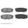 BLUE PRINT ADT342176 Bremsbelagsatz, Scheibenbremse