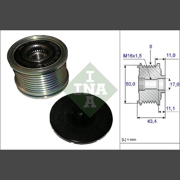 Schaeffler INA 535 0108 10 Generatorfreilauf