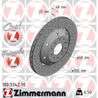 ZIMMERMANN 100.3342.70 Bremsscheibe