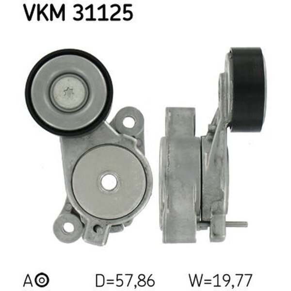SKF VKM 31125 Riemenspanner, Keilrippenriemen