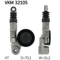 SKF VKM 32105 Riemenspanner, Keilrippenriemen