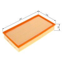 BOSCH 1 987 429 190 Luftfilter