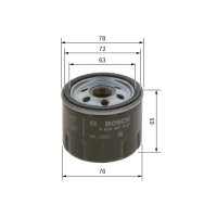 BOSCH F 026 407 022 Ölfilter