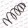 Spiralfeder KYB RH3341 Vorderachse 145mm Fahrwerksfeder - 1 Stück