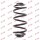 Spiralfeder KYB RJ6653 Hinterachse K-Flex - 1 Stück