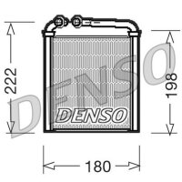 DENSO DRR32005 Wärmetauscher, Innenraumheizung