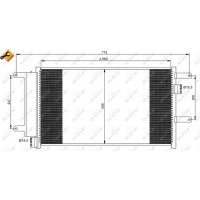 NRF 35751 Kondensator, Klimaanlage
