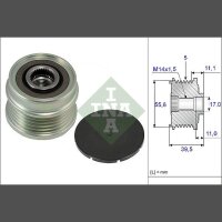 Schaeffler INA 535 0218 10 Generatorfreilauf