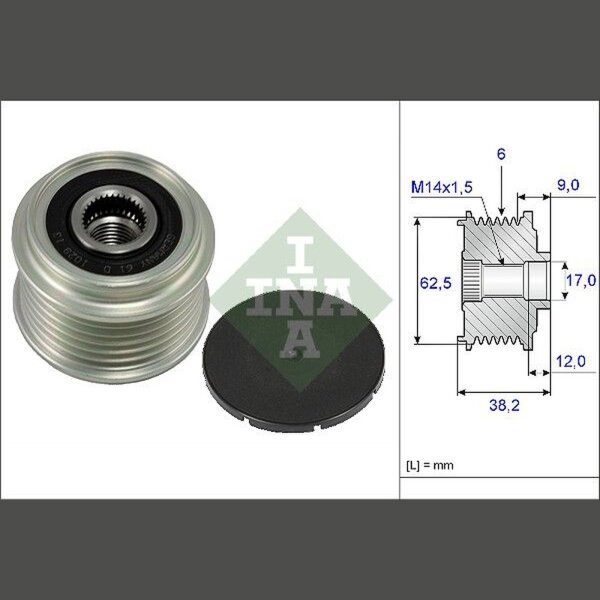Schaeffler INA 535 0219 10 Generatorfreilauf