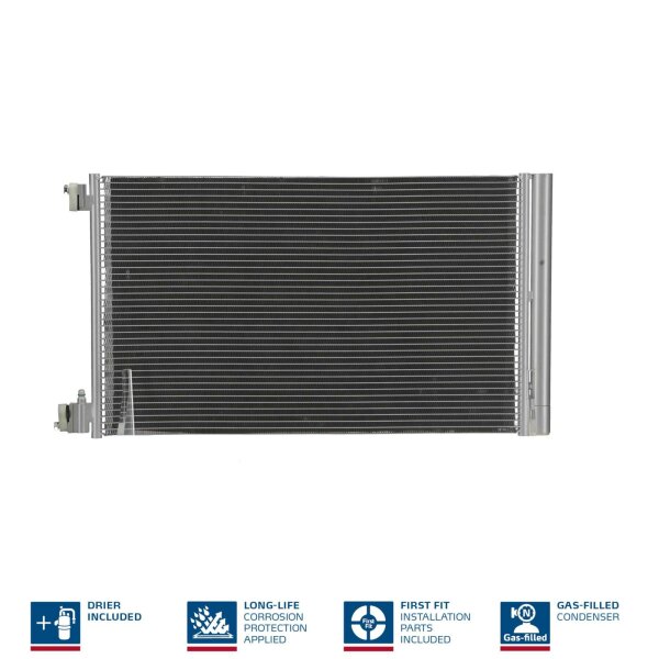 NISSENS 940124 Kondensator, Klimaanlage
