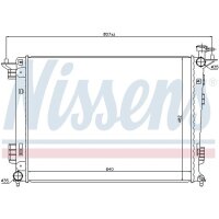 NISSENS 67515 Kühler, Motorkühlung