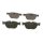 BOSCH 0 986 494 191 Bremsbelagsatz, Scheibenbremse