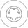TRW DF2389S Bremsscheibe