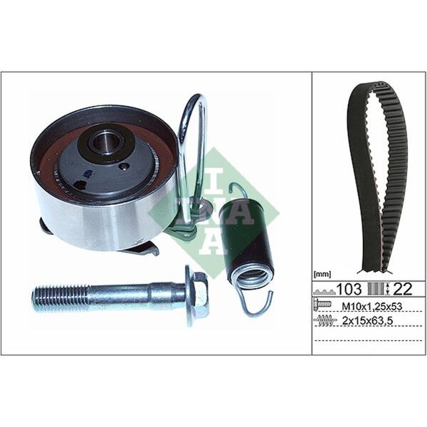 Schaeffler INA 530 0505 10 Zahnriemensatz
