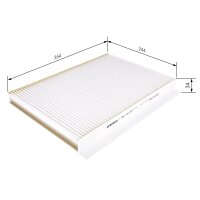BOSCH 1 987 432 037 Filter, Innenraumluft