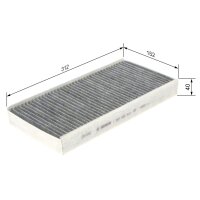 BOSCH 1 987 432 412 Filter, Innenraumluft