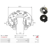 AS-PL ARC0061 Gleichrichter, Generator