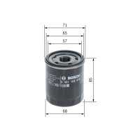 BOSCH 0 451 103 372 Ölfilter