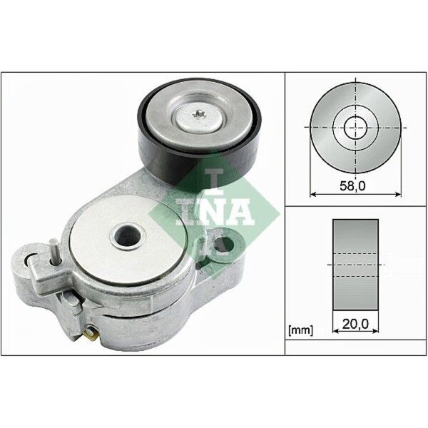 Schaeffler INA 534 0396 10 Riemenspanner, Keilrippenriemen