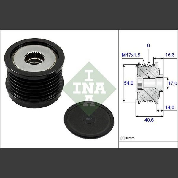Schaeffler INA 535 0230 10 Generatorfreilauf