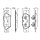 BOSCH 0 986 494 165 Bremsbelagsatz, Scheibenbremse
