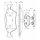 BOSCH 0 986 494 165 Bremsbelagsatz, Scheibenbremse