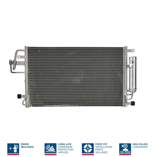 NISSENS 94801 Kondensator, Klimaanlage