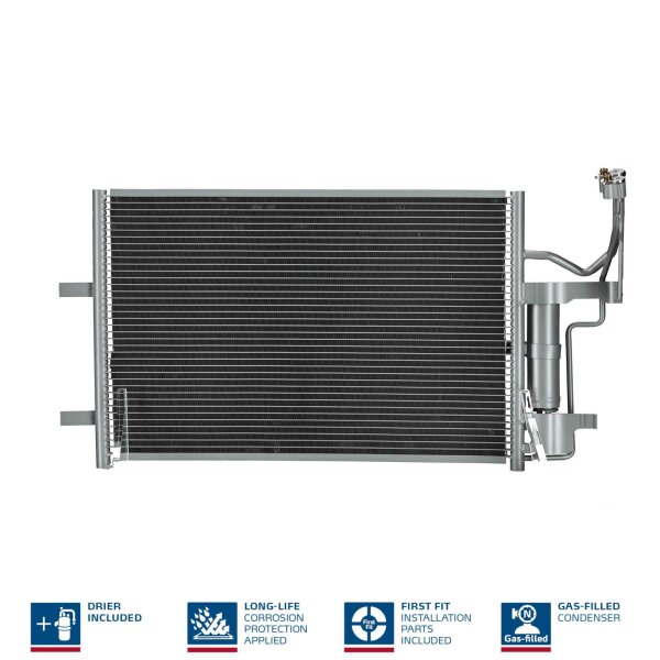 NISSENS 94902 Kondensator, Klimaanlage