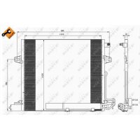 NRF 35618 Kondensator, Klimaanlage