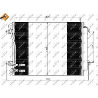 NRF 35613 Kondensator, Klimaanlage