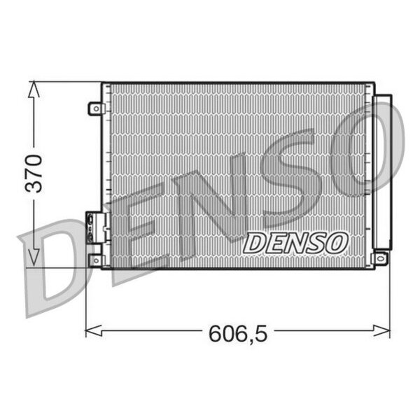 DENSO DCN09045 Kondensator, Klimaanlage