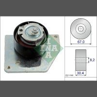 Schaeffler INA 531 0858 10 Spannrolle, Zahnriemen
