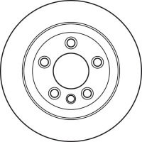 TRW DF4487S Bremsscheibe