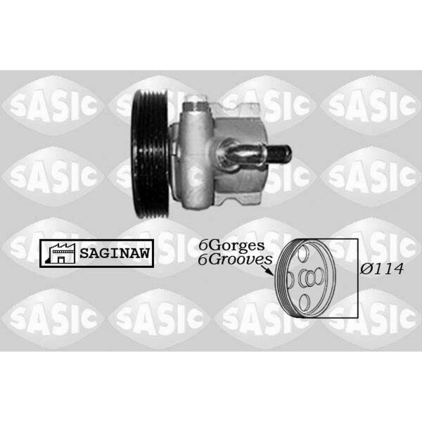SASIC 7070016 Hydraulikpumpe, Lenkung