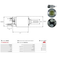 AS-PL SS0016 Magnetschalter, Starter