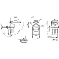 BOSCH 0 281 002 667 Impulsgeber, Kurbelwelle