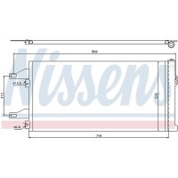 NISSENS 94985 Kondensator, Klimaanlage