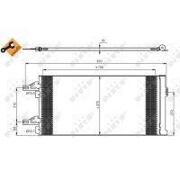 NRF 35895 Kondensator, Klimaanlage